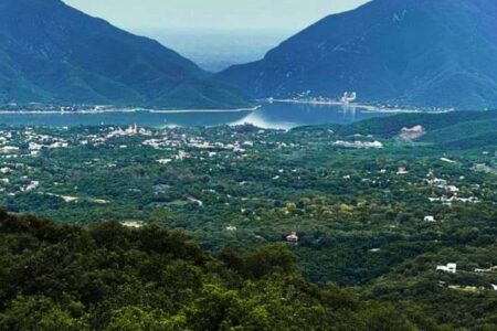 Terreno campestre Santiago Nuevo León con vista a la Presa de la Boca